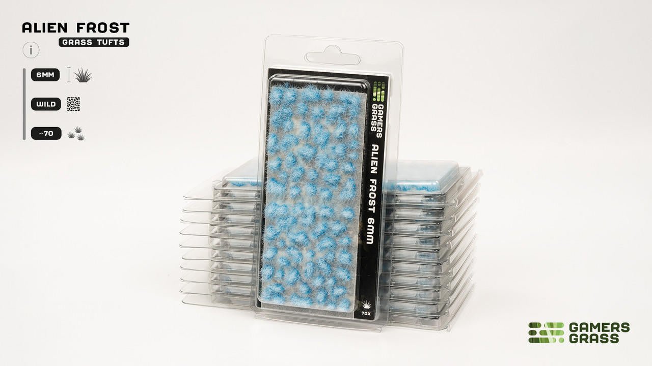 Gamers Grass Alien Frost Tuft 6mm GGA-FR